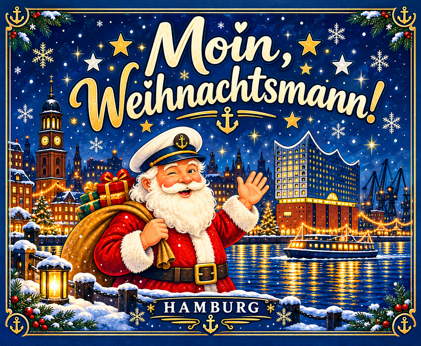 Moin, Weihnachtsmann
